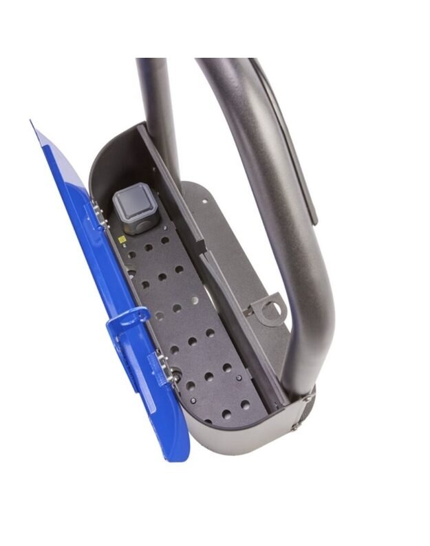 Elektrinių dviračių stotelė su įkrovimo ir saugojimo sistema