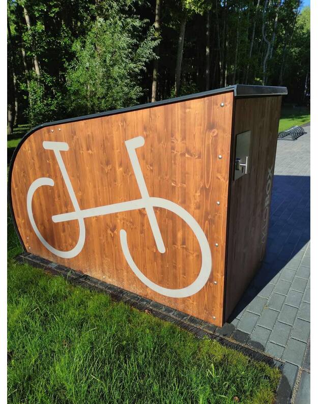 Dviračių saugykla Cyklobox