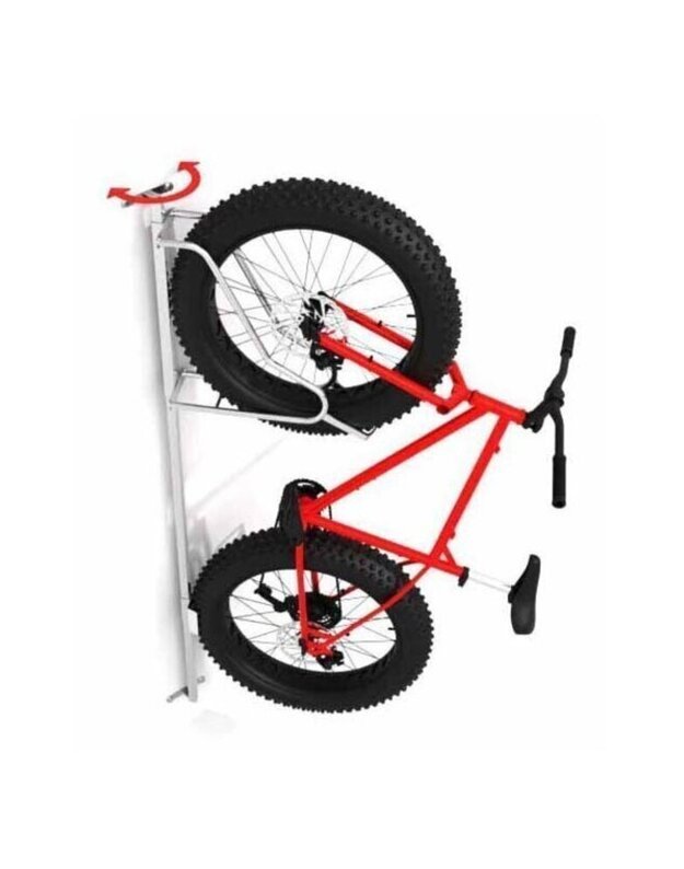  Dviračių laikiklis LIFT-1 FAT BIKE